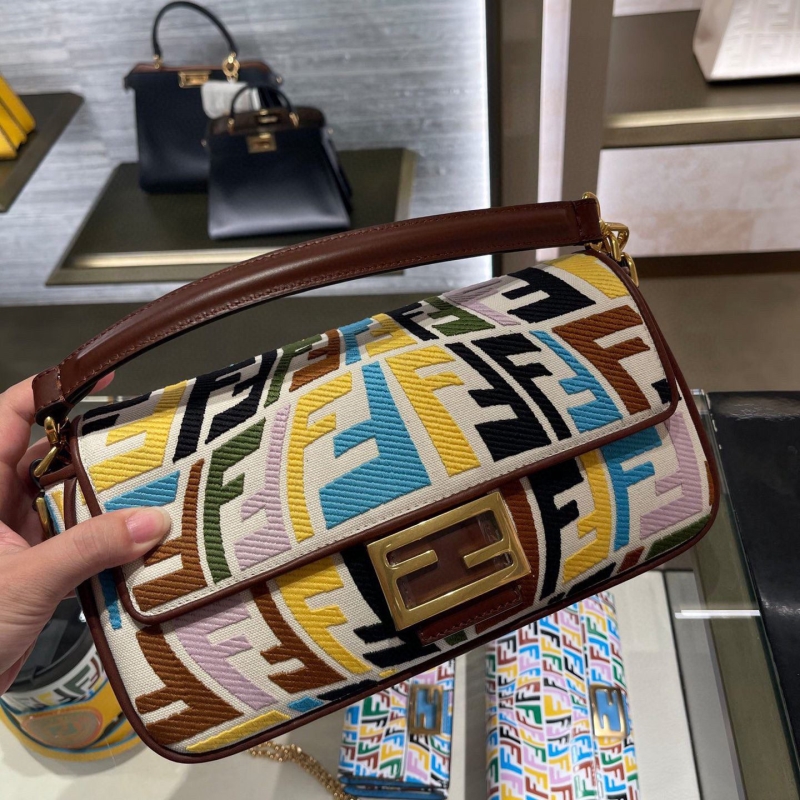 F**di satchel bags